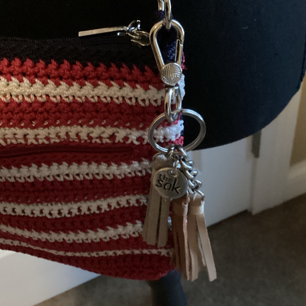 The Sak American Flag Crochet Crossbody Bag - Picture 4 of 6